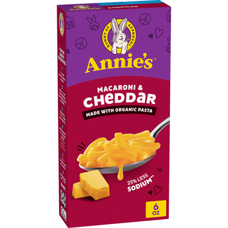 Annie's Reduced Sodium Organic Macaroni and Cheddar