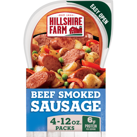 Hillshire Farm Beef Smoked Sausage, 48 oz. Bundle Pack