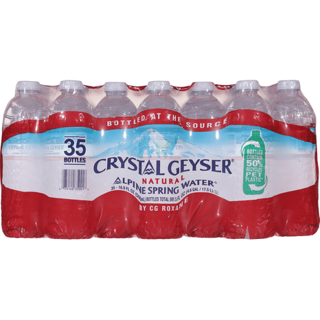 Crystal Geyser Alpine Spring Water, Natural
