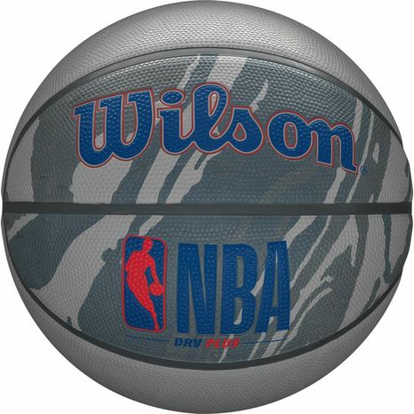 Wilson NBA DRV Plus Official Basketball - Granite & Grey