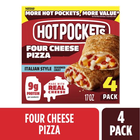 Hot Pockets Four Cheese Pizza