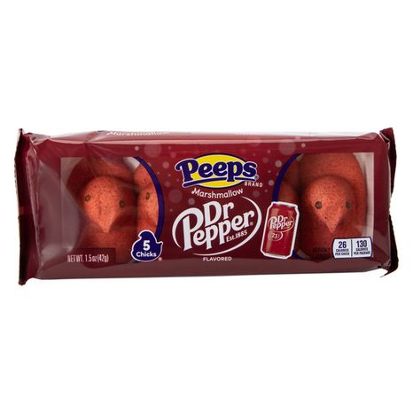 PEEPS Dr Pepper Flavored Marshmallow Chicks