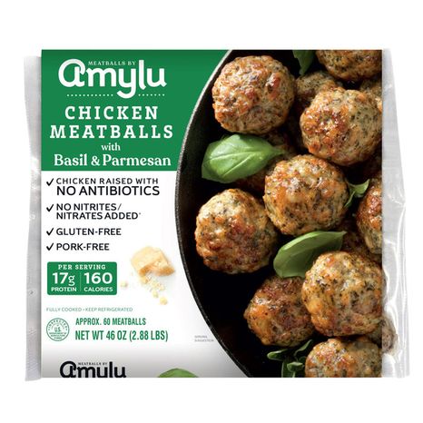 Meatballs by Amylu Basil & Parmesan Chicken Meatballs