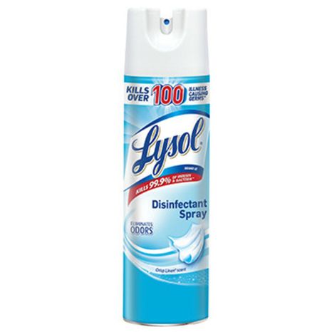 Lysol Disinfectant, Sanitizing and Antibacterial Spray, Crisp Linen