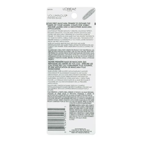 L'Oreal Mascara Primer, White Primer, White Primer