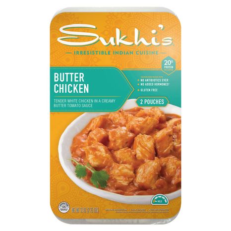 Sukhi's Gourmet Indian Foods Sukhi's Butter Chicken Family Entree Meal, Mild