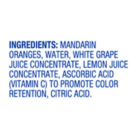 Kroger Mandarin Oranges In Juice