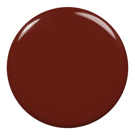 essie salon-quality nail polish, vegan, deep red-brown, Bed Rock & Roll