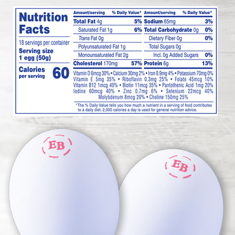 Eggland's Best Classic Large White Eggs, 18 count