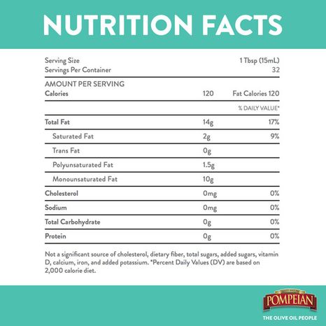 Pompeian Smooth Extra Virgin Olive Oil