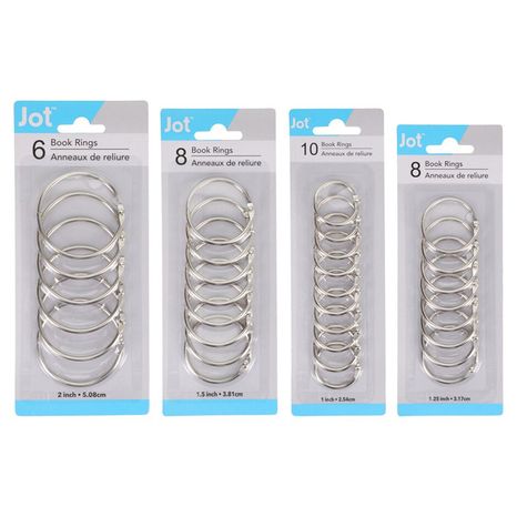Jot Metal Book Rings