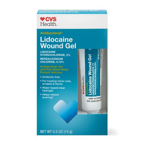 CVS Health Wound Gel With Lidocaine