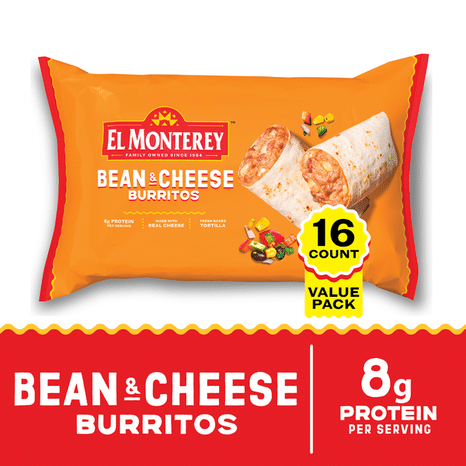 El Monterey Bean & Cheese Burritos