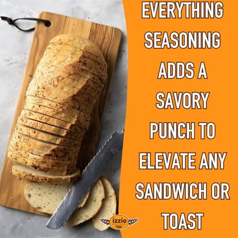 Izzio Artisan Bakery Everything Sourdough