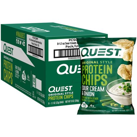 Quest Protein Chips Sour Cream & Onion