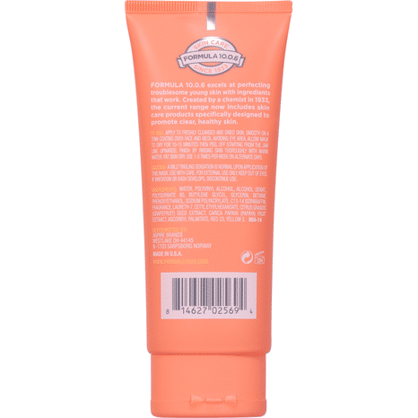 Formula 10.0.6 Peel Mask, Skin-Brightening, Papaya + Citrus
