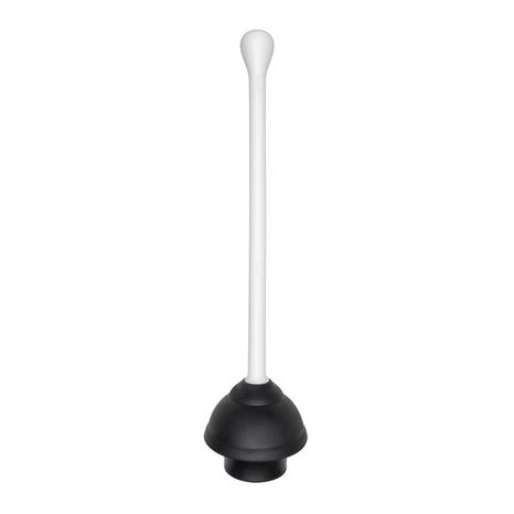 OXO Toilet Plunger & White Storage Canister
