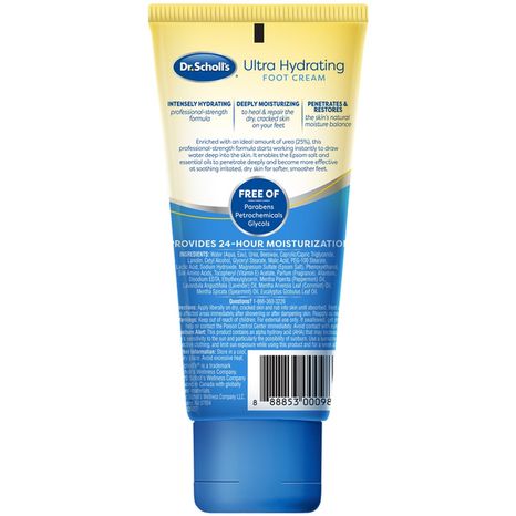 Dr. Scholl's Foot Cream, Ultra-Hydrating