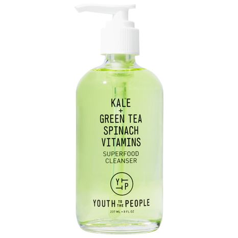Youth To The People Superfood Cleanser Face Wash Kale + Green Tea Spinach Vitamins