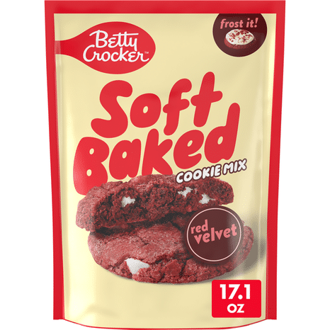 Betty Crocker Soft Baked Red Velvet Cookie Mix