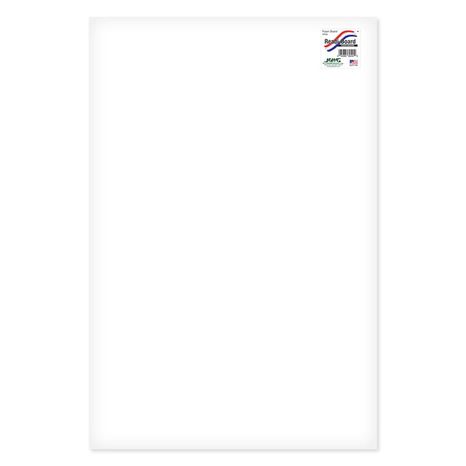 Readi-Board 20" x 30" x 3/16" White Foam Board