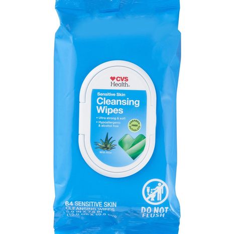 CVS Pharmacy Sensitive Cleansing Wipes