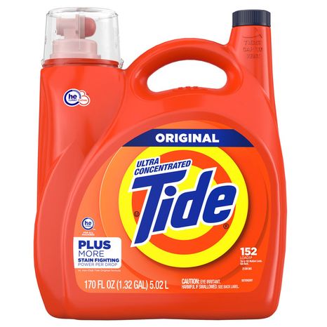 Tide Liquid Detergent, Original 152 lds
