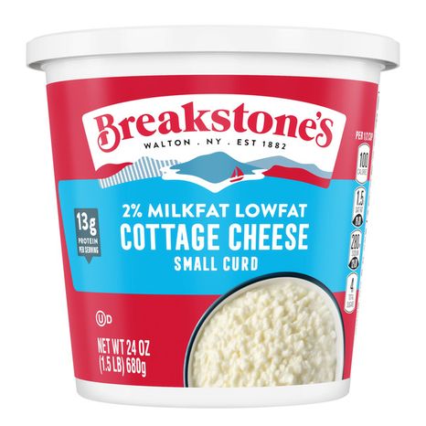 Breakstone's 2% Milkfat Lowfat Cottage Cheese, Small Curd