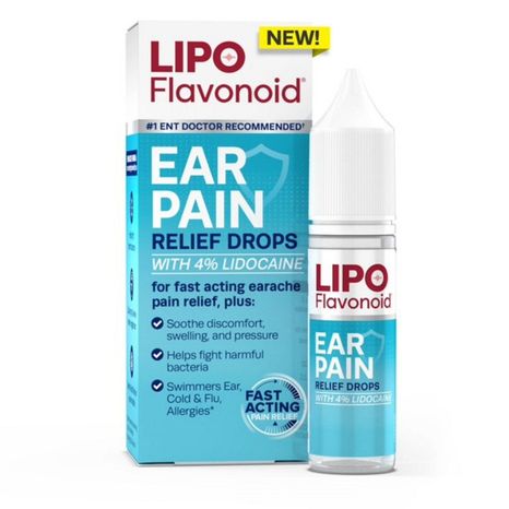 Lipo Flavonoid Ear Pain Relief Drops