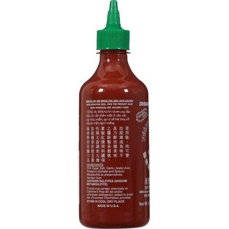 Huy Fong Foods Hot Chili Sauce