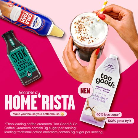 International Delight Coffee Creamer, Sweet & Creamy, Refrigerated Flavored Creamer, 32 FL OZ Bottle