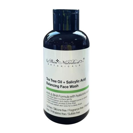 Skin Nutrition Botanicals Tea Tree Oil & Salicylic Acid Balancing Face Wash