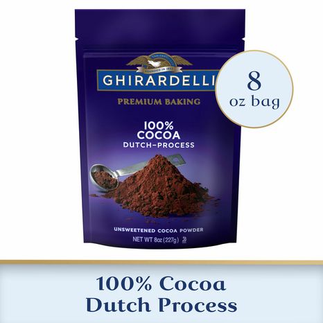 Ghirardelli 100% Cocoa Dutch Process Unsweetened Cocoa Powder