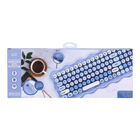 iJoy Wavy Keyboard - Blue