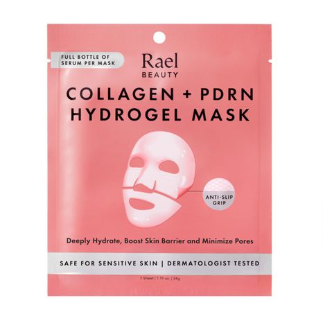 Rael Beauty Collagen + Pdrn Hydrogel Mask Fragrance Free 1.19 Oz. 34g