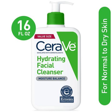 CeraVe Facial Cleanser, Hydrating, Moisture Balance, Value Size