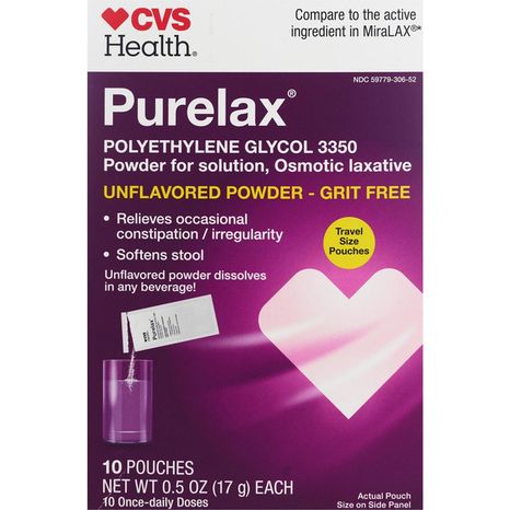 CVS Health Purelax, Unflavored, Powder