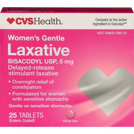 CVS Pharmacy Laxative, Women's Gentle, Enteric Coated Tablets