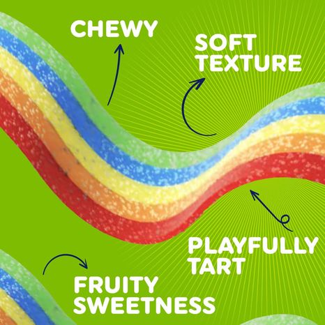 AirHeads Rainbow Berry Candy