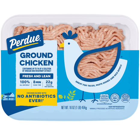 Perdue Fresh Ground Chicken, 92% Lean 8% Fat