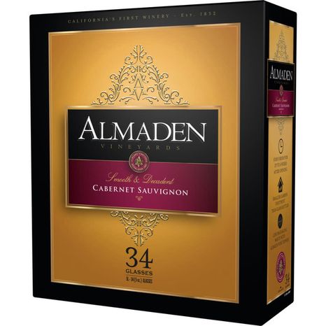 Almaden Cabernet Sauvignon Red Wine Box