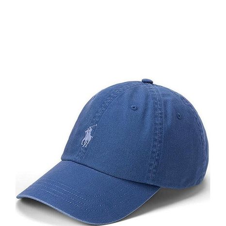 Ralph Lauren Classic Cotton Embroidered Chino Sports Cap - Old Royal
