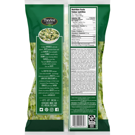 Taylor Farms Caesar Chopped Kit