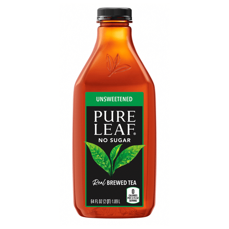 Pure Leaf Real Brewed Tea Unsweetened 64 Fl Oz