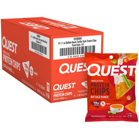 Quest Tortilla Style Buffalo Ranch Flavor Protein Chips