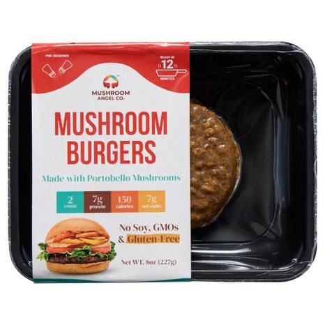 The Mushroom Angel Mushroom Burgers