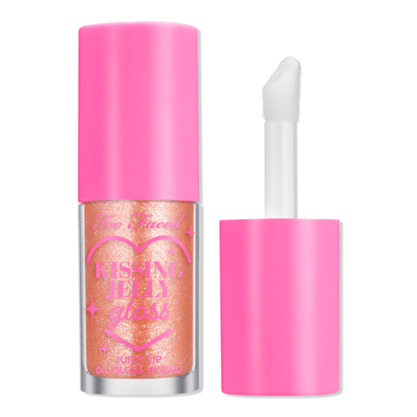 Too Faced Kissing Jelly Hydrating Lip Oil Gloss - Cream Soda