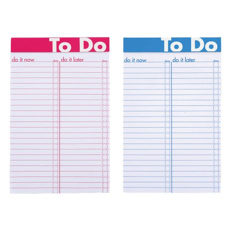 Office Depot 100 Pages, 50 Sheet Specialty Ruled Junior Legal To-Do Pad - 5" x 8"