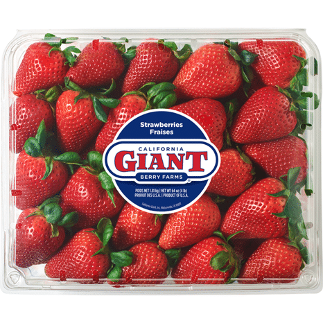 California Giant Strawberries