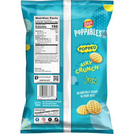 Lay's Poppables Sea Salt Potato Snacks